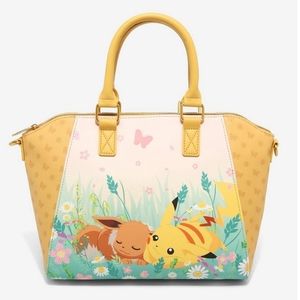 Loungefly Pokemon Eevee & Pikachu Satchel Bag
